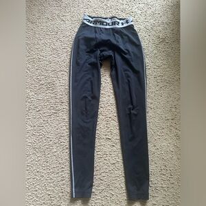 Under Armour Charcoal Gray Sweat Leggings Size S/M
